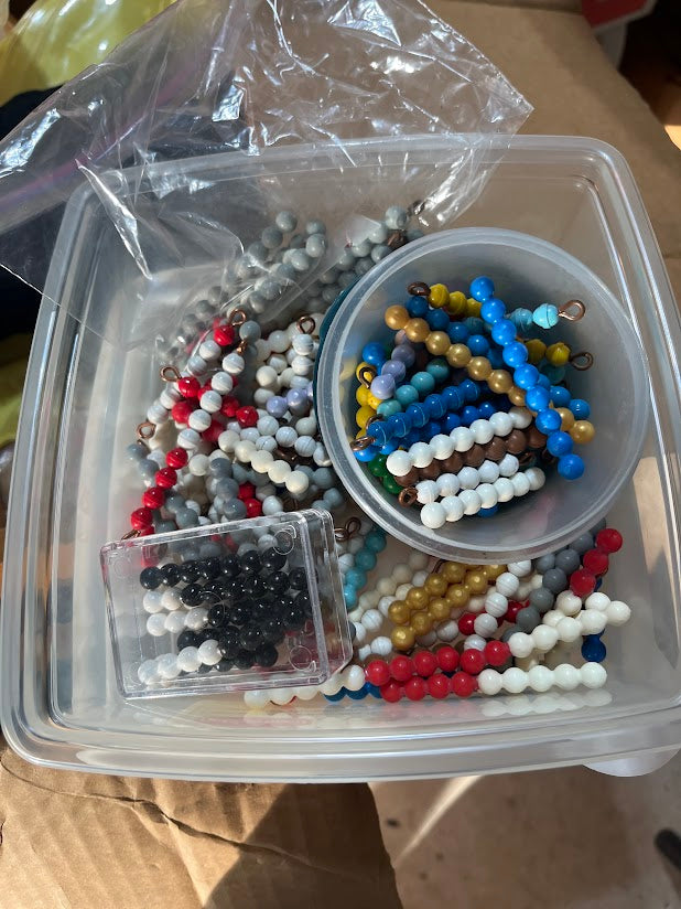 Vintage Nienhuis Montessori School Training Aids (Gr8 for Home Schooling)