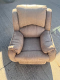 Southern Motion power recliner – taupe microfiber – McKinney pickup (Alma Rd)