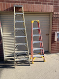 Ladder bundle – Werner 6206 (6' fiberglass, Type IA) + 8' aluminum – Plano pickup