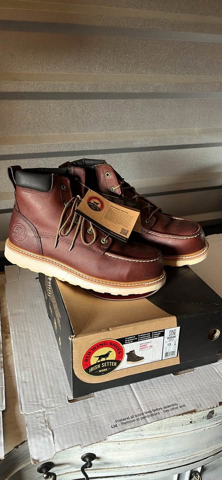Irish Setter “Ashby” Safety Toe Work Boots — Style 83606 — Men’s 13D — New in Box - image 6