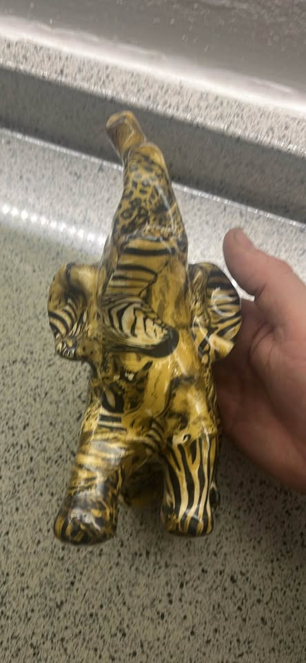 Decorative Ceramic Elephant by LaVia - image 6