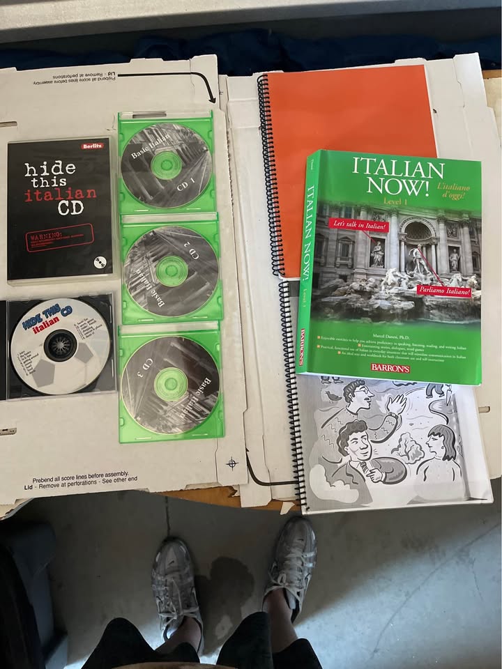 Italian Language Learning Bundle – Barron’s “Italian Now! Level 1” + Berlitz CDs + Audio Lessons