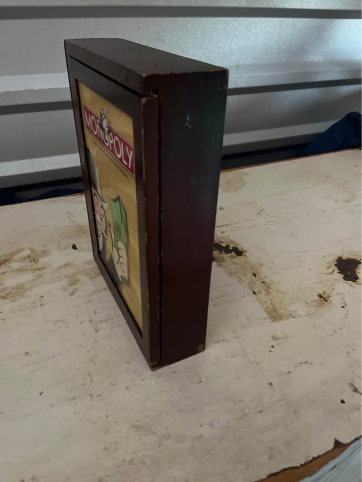 Monopoly Vintage Bookshelf Edition – Wooden Book Box – Complete – Hasbro 2000 - image 4