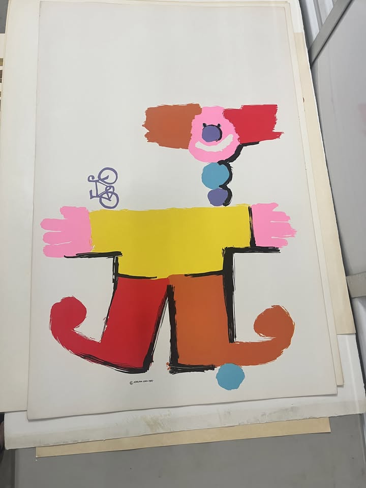 Adrian Loos Serigraph Fine Art Prints produced at Samper Silk Screen in the late 60's - image 2