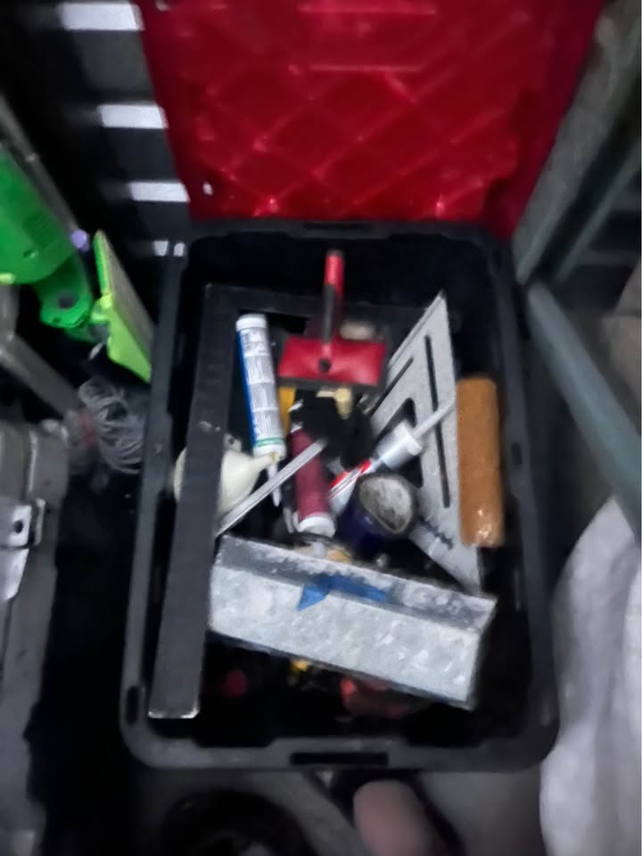 Super big selection of power and hand tools lot with large rolling toolbox - image 2
