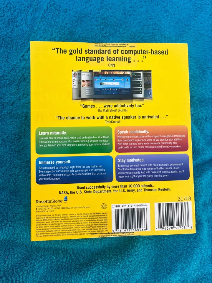 Brand New - Rosetta Stone TOTALe Japanese Levels 1–3 NEW Sealed Box Complete - image 2