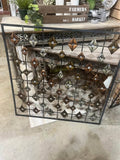 Large Modern Metal Geometric Wall Art – 32” x 32”