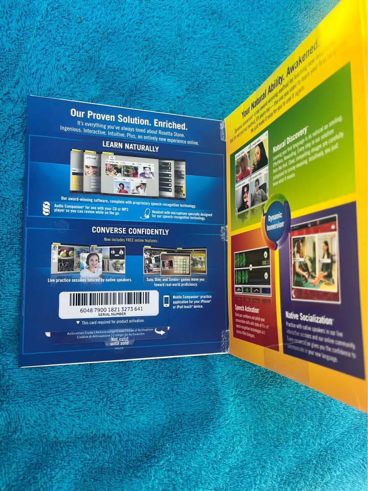 Rosetta Stone TOTALe Spanish (Latin America) Levels 1–5 New Unopened - image 3