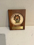 Vintage 1978 Goebel Collectors’ Club “Smiling Through” Wall Plaque – Special Edition No. 2