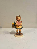 Vintage Goebel Hummel Figurine “I Hab Di Gern” Girl with Heart – TMK-6 West Germany
