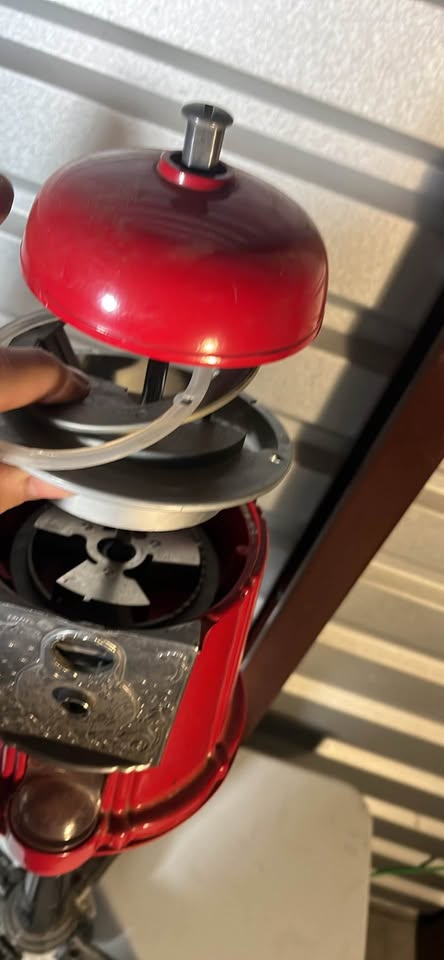A pair of Vintage Gumball Machines Lot – Rocket + Pedestal Floor Model - image 3