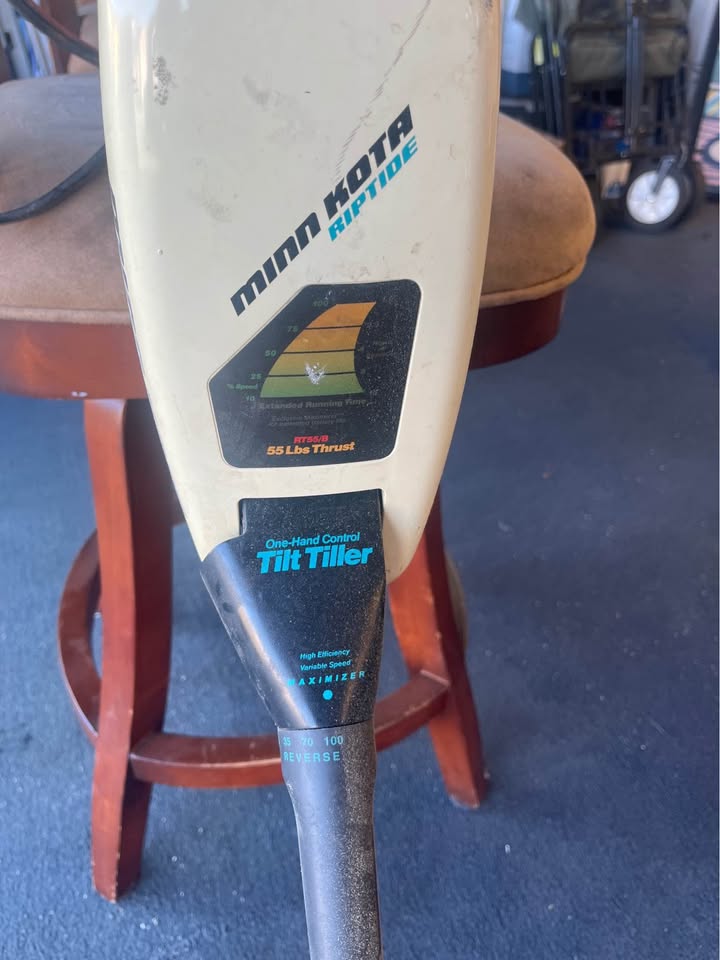 Riptide 55 lb Thrust Minn Kota Trolling Motor – Tested & Working – Mount Included - image 5
