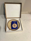 Vintage 1975 M.J. Hummel Annual Plate by Goebel with Original Box