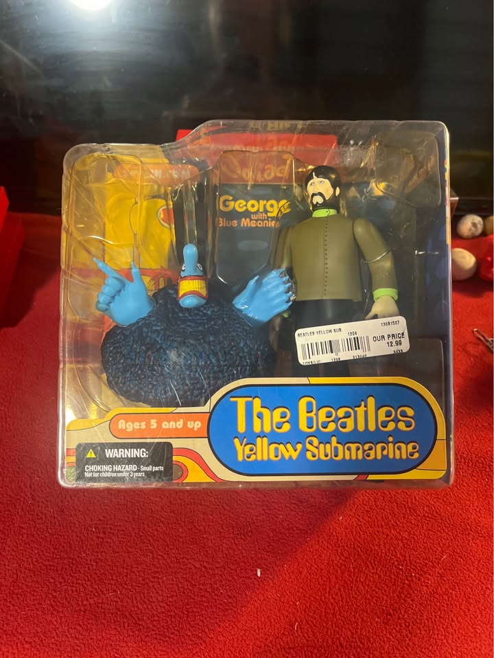 2004 McFarlane Toys The Beatles Yellow Submarine George Figure Sealed
