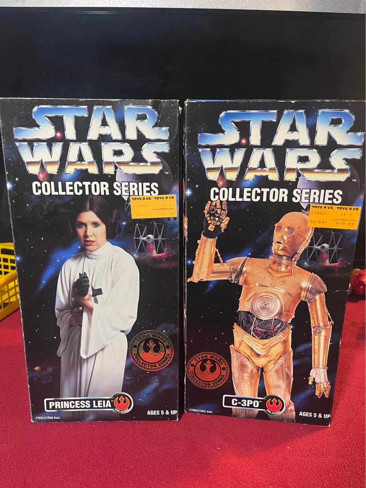 Vintage 1990s Star Wars Collector Series 12” Figures Lot Kenner Hasbro Boxed - image 4
