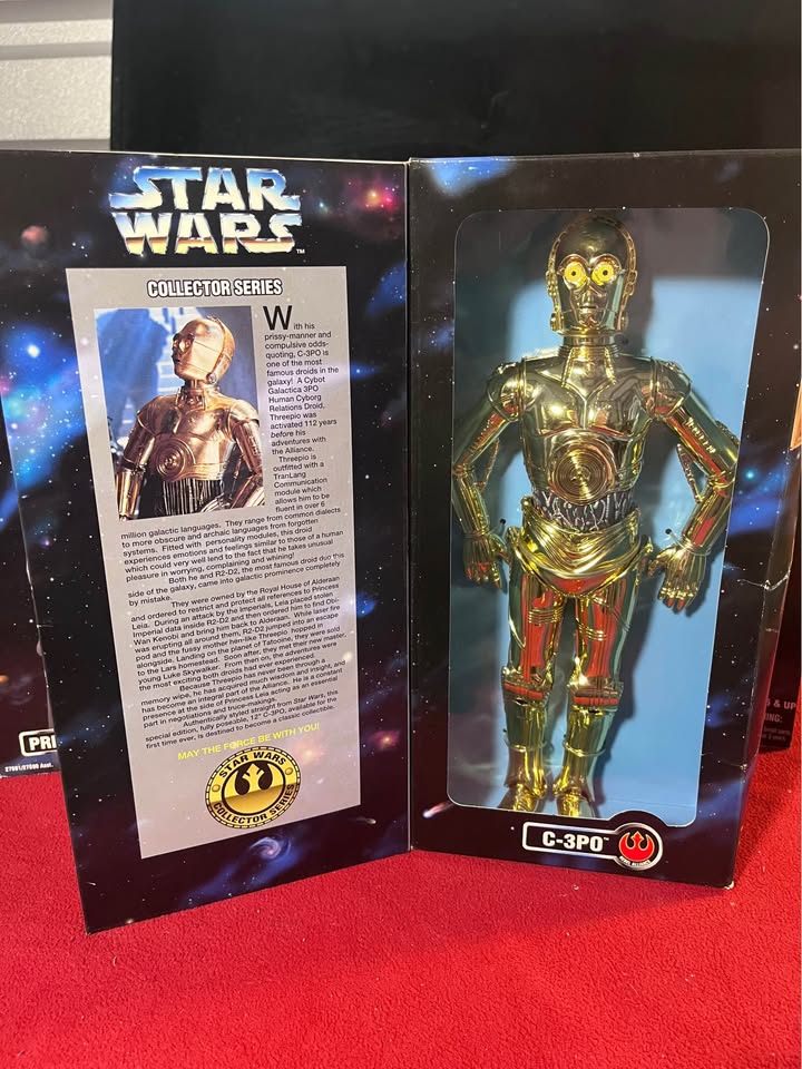 Vintage 1990s Star Wars Collector Series 12” Figures Lot Kenner Hasbro Boxed - image 6
