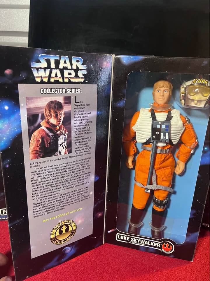 Vintage 1990s Star Wars Collector Series 12” Figures Lot Kenner Hasbro Boxed - image 8
