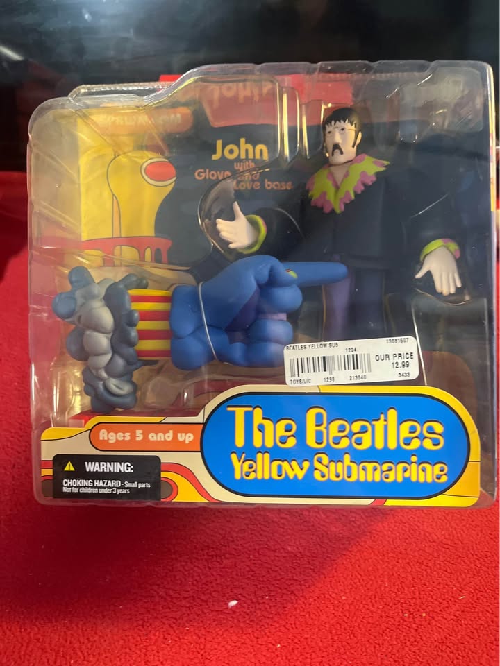 2004 McFarlane Toys The Beatles Yellow Submarine John Lennon Figure Sealed